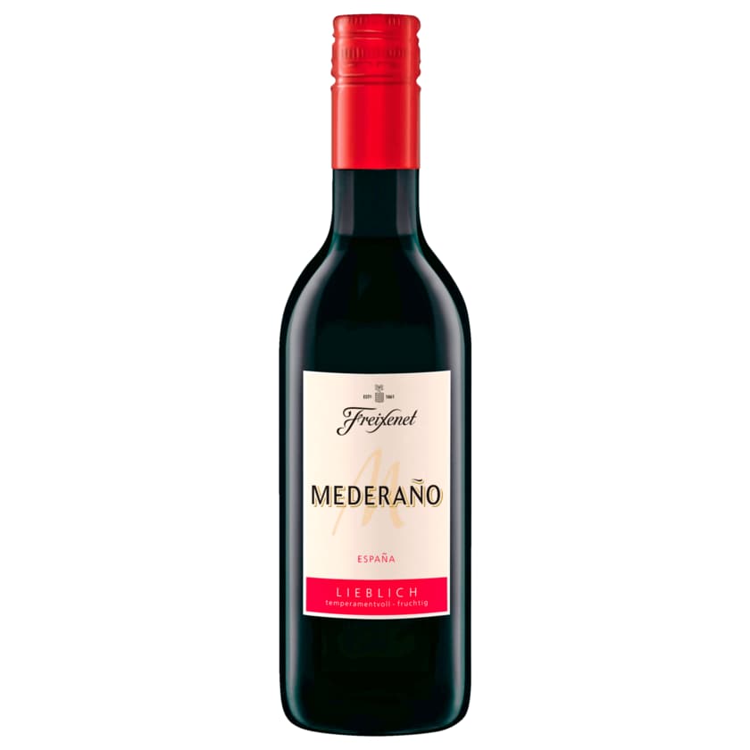 Freixenet Rotwein Mederano lieblich 0,25l
